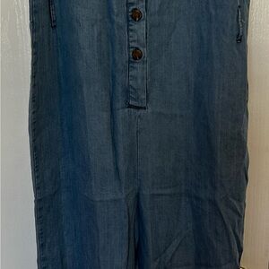 Velvet Heart Light Blue Chambray Top